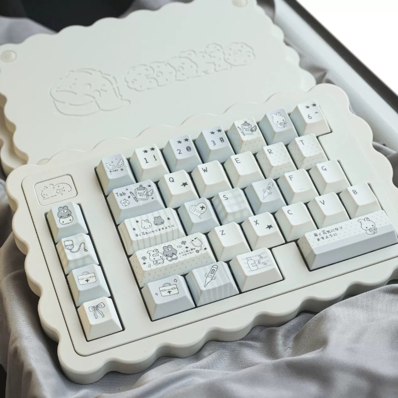 Gaming Keyboard Ergonomics - Klawiatura rozdzielona Soda Stack, niestandardowa, trójtrybowa,