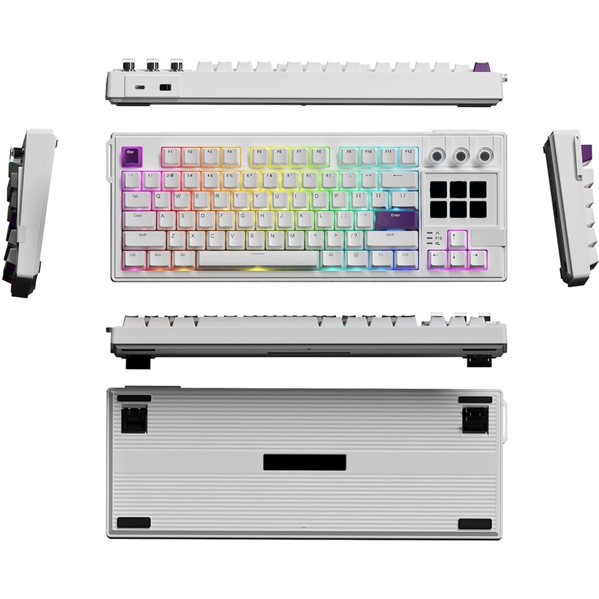 Gaming Keyboard Ergonomics - aktualizacja. Klawiatura mechaniczna K1 PRO z