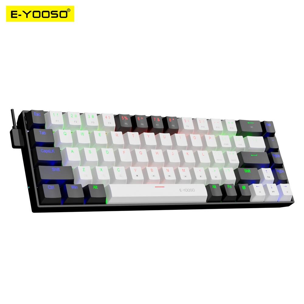 Gaming Keyboard Mobile - E-YOOSO Z686 USB Mini Slim Mechaniczna