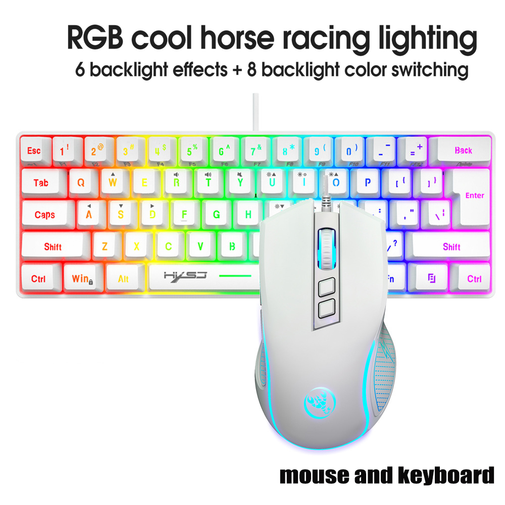 Gaming Keyboard Ergonomics - Zestaw Klawiatura i Mysz Klawiatury dla