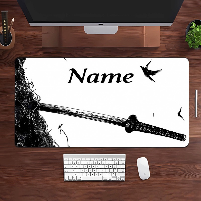 Gaming Keyboard Name - Podkładka na biurko z motywem Wędrowca,