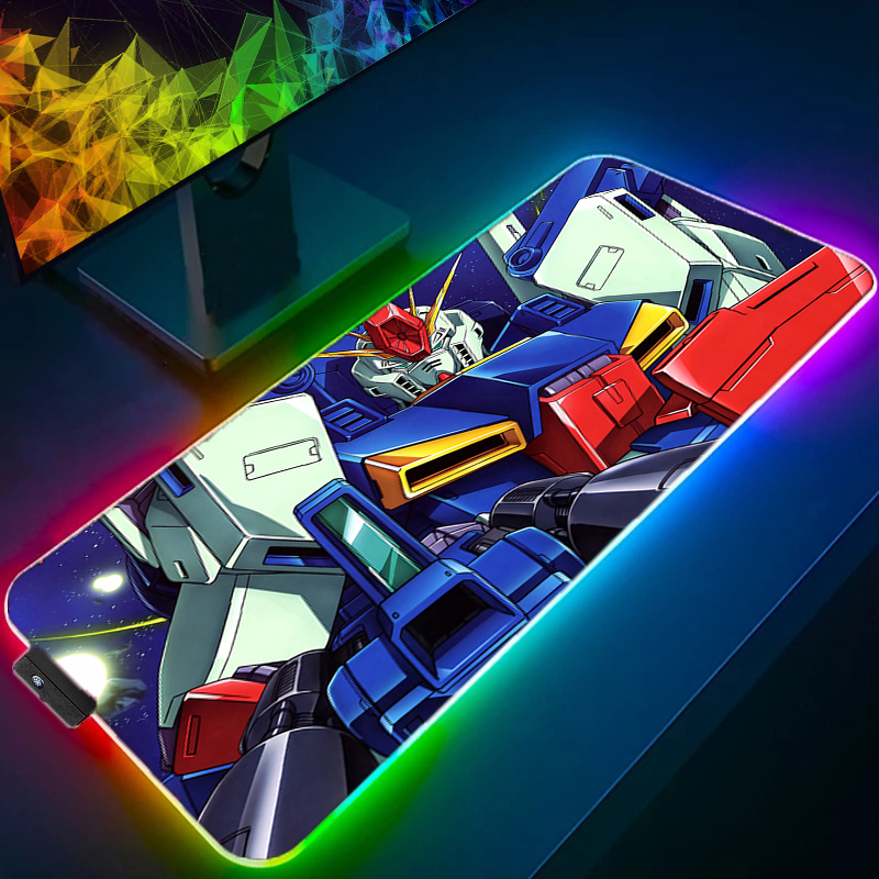 Gaming Keyboard And Mouse Mobile - Duża podkładka pod mysz RGB do