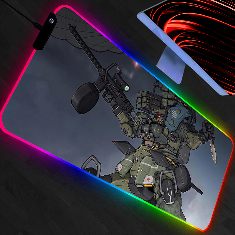 Gaming Keyboard And Mouse Mobile - Duża podkładka pod mysz Mobile Suit