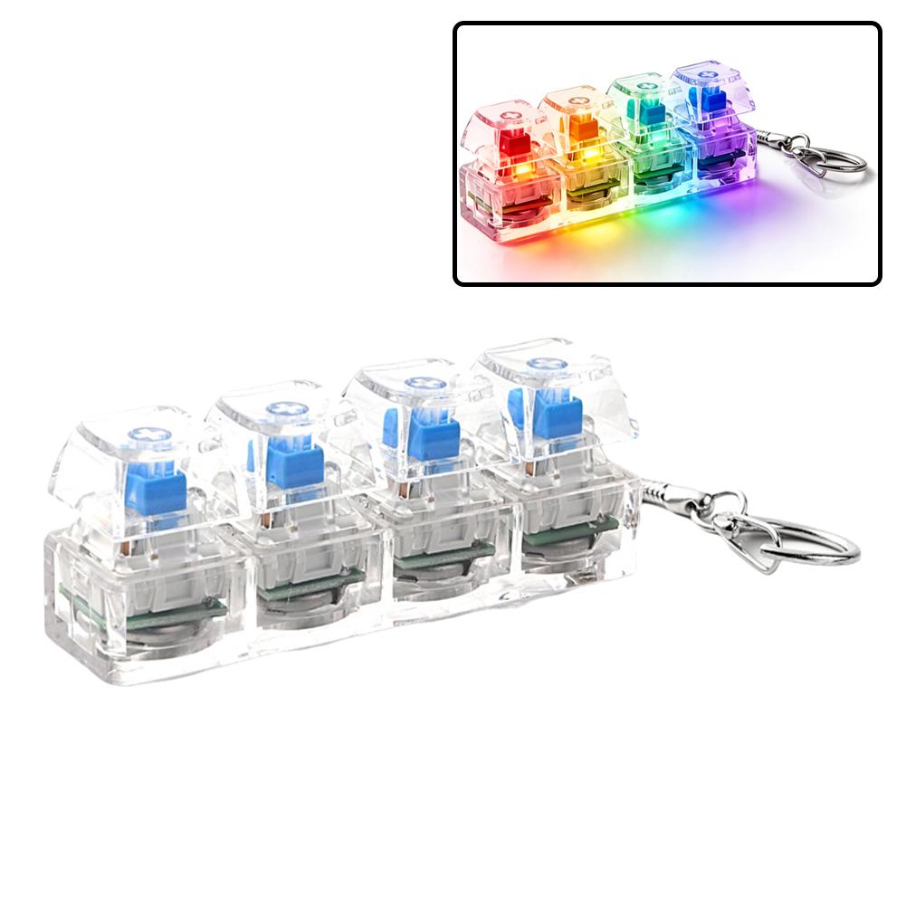 Mechanical Switch Tester - Brelok LED z podświetleniem, tester przełączników
