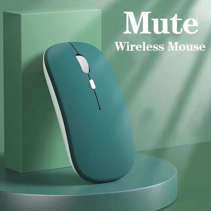 Gaming Keyboard Mechanical Wireless - Cicha mysz Bluetooth, ultracienka bezprzewodowa mysz,