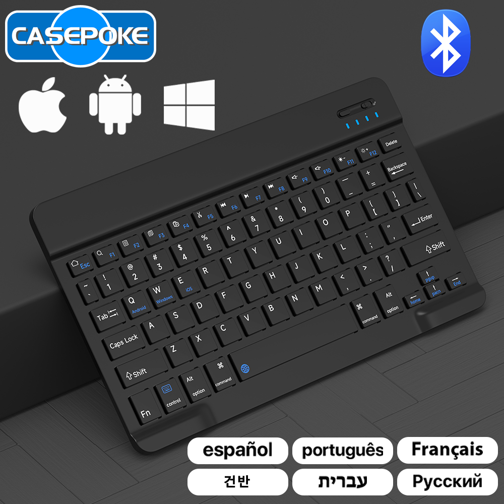 Gaming Keyboard Mechanical Wireless - CASEPOKE dla iPada Xiaomi Samsung Huawei