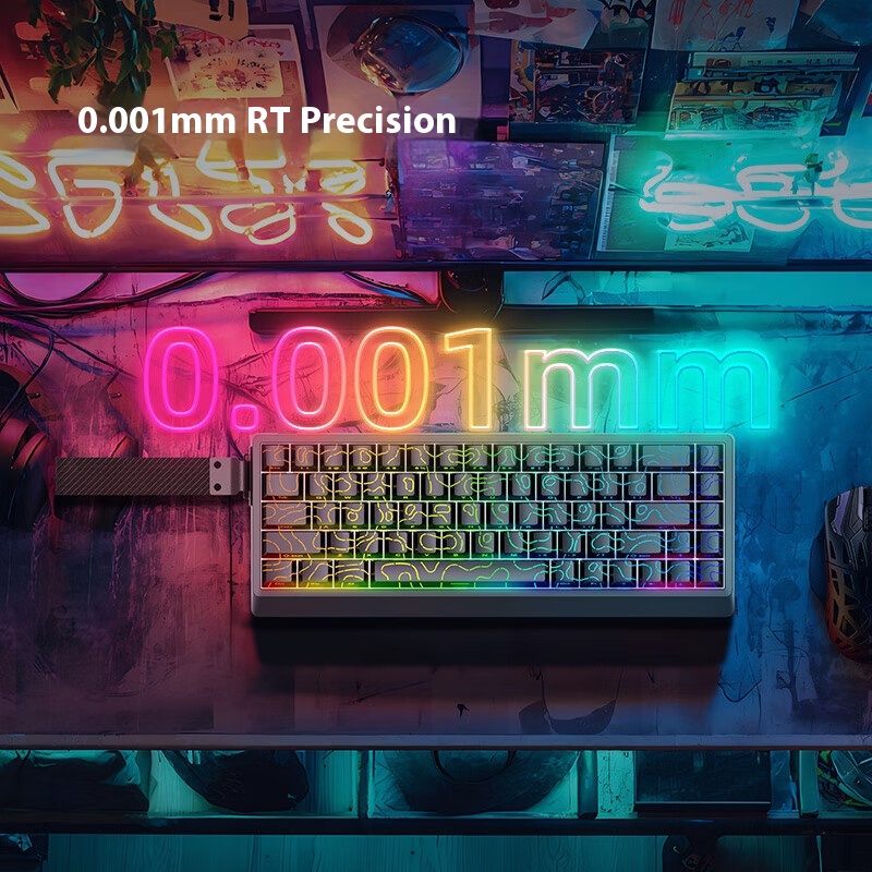 Gaming Keyboard Hall Effect Switches - Klawiatura mechaniczna IROK ND68 ND68Pro z