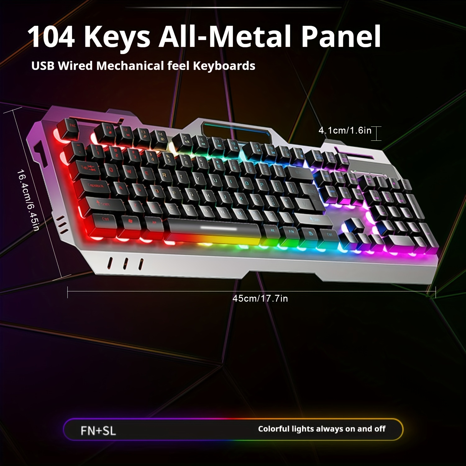 EWEADN GX80Z Gamingowa klawiat – Gaming Keyboard Bundle recenzja i cena