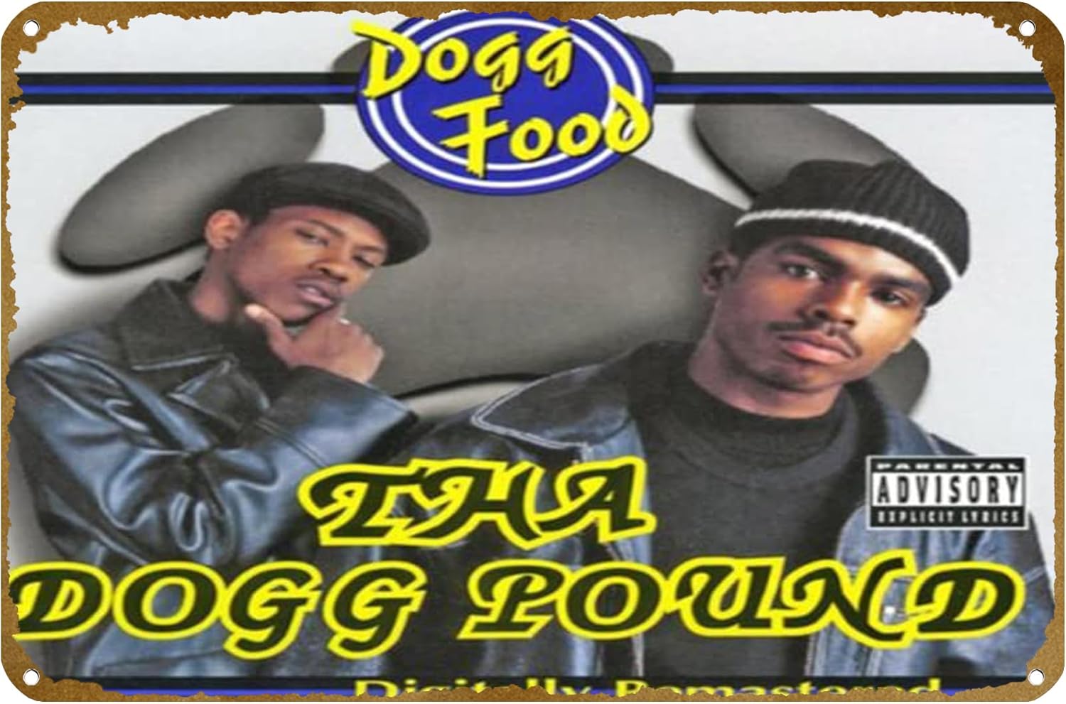 Plakat Metalowy Tha Dogg Pound – Brass Weight Plate recenzja i cena