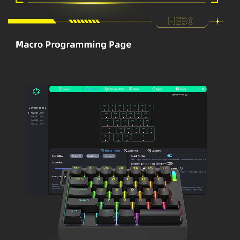 Klawiatura mechaniczna do gier – Gaming Keyboard Magnetic Switches recenzja i cena