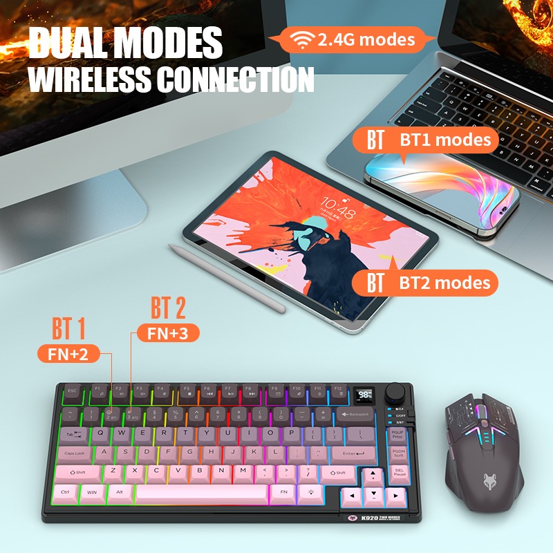 Bezprzewodowy zestaw klawiatur – Gaming Keyboard Ergonomics recenzja i cena