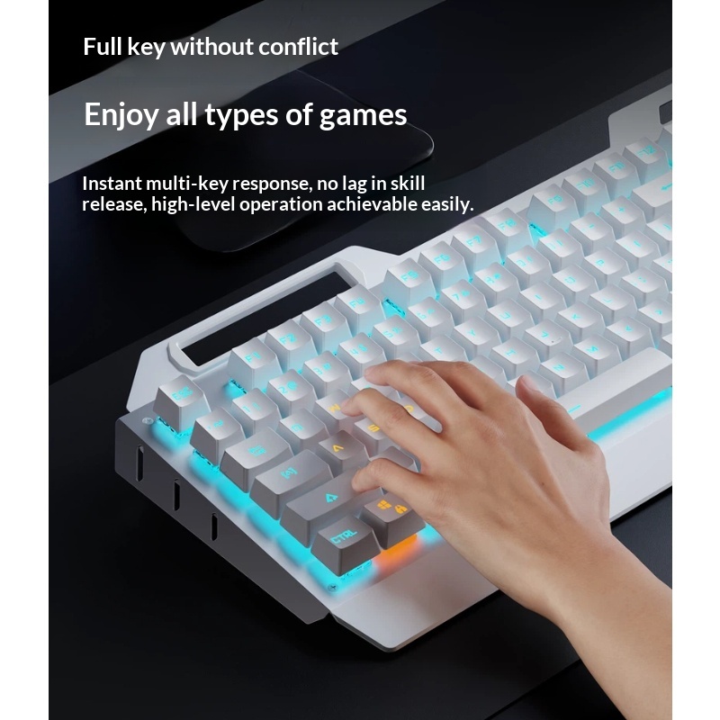Eweadn Tk900 Bezprzewodowy Zes – Gaming Keyboard Bundle recenzja i cena