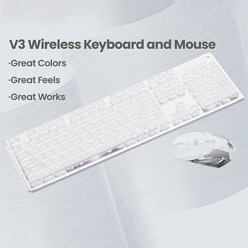 Bezprzewodowa klawiatura i mys – Gaming Keyboard Bundle recenzja i cena