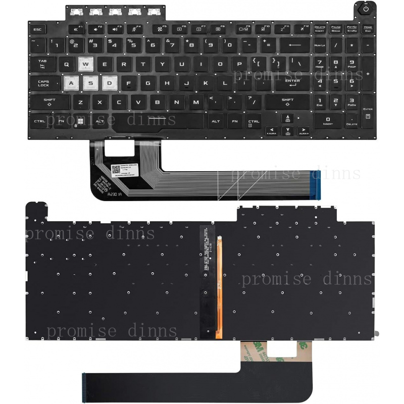 Klawiatura US z podświetleniem – Gaming Keyboard Asus recenzja i cena