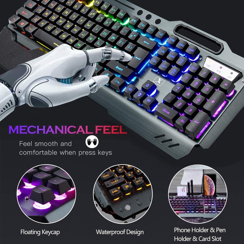 Bezprzewodowa klawiatura i mys – Gaming Keyboard Bundle recenzja i cena