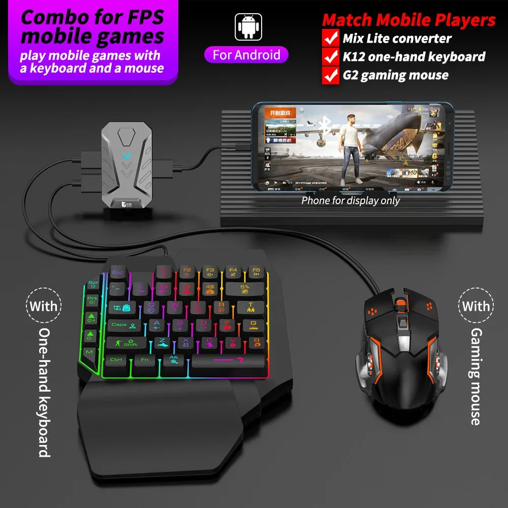 Dostępny od ręki Gamepad Mixli – Gaming Keyboard Mobile recenzja i cena
