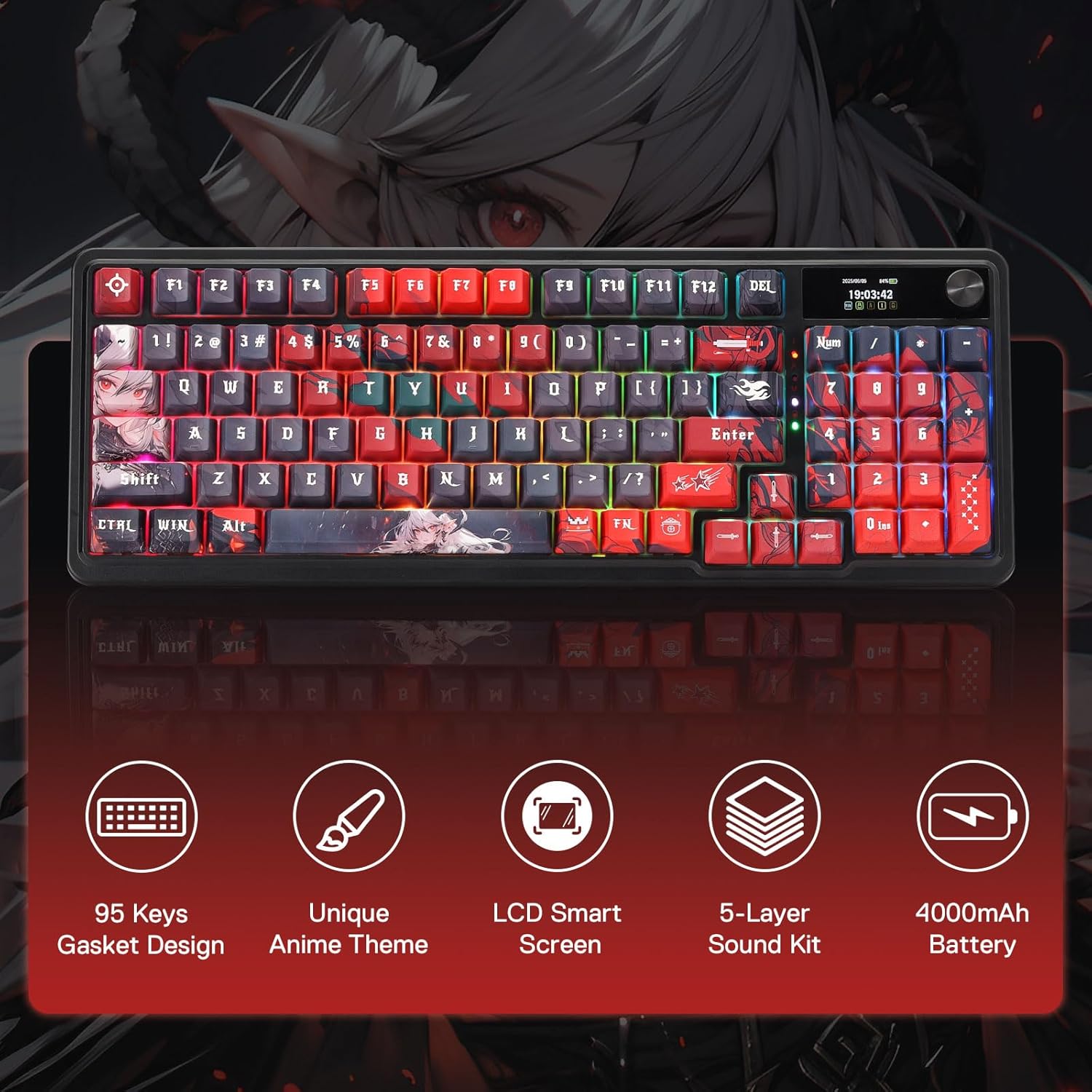 Klawiatura gamingowa bezprzewo – Gaming Keyboard Mobile recenzja i cena