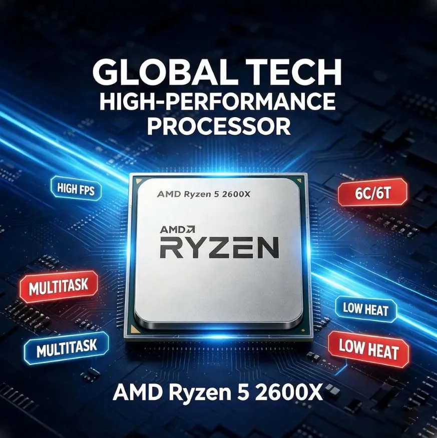 AMD Ryzen 5 2600X 6-rdzeniowy  – Amd Cpu Ryzen 5 recenzja i cena