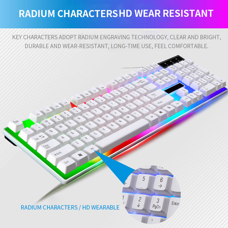 Klawiatura do gier RGB Zestaw  – Gaming Keyboard Mobile recenzja i cena
