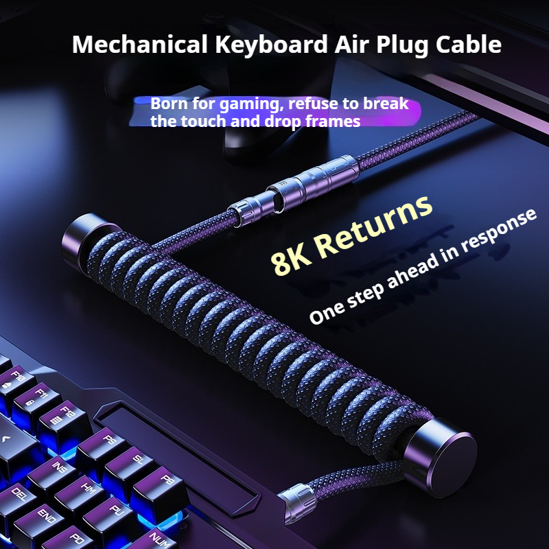 Eary 1.2m Spiralny Kabel do Kl – Gaming Keyboard Types recenzja i cena