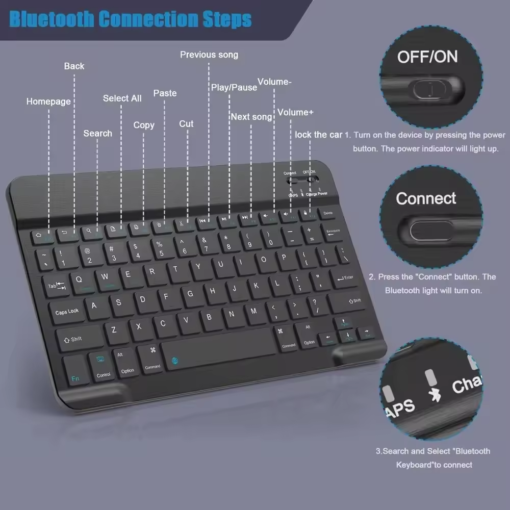 Bezprzewodowa klawiatura Bluet – Gaming Keyboard Mechanical Wireless recenzja i cena