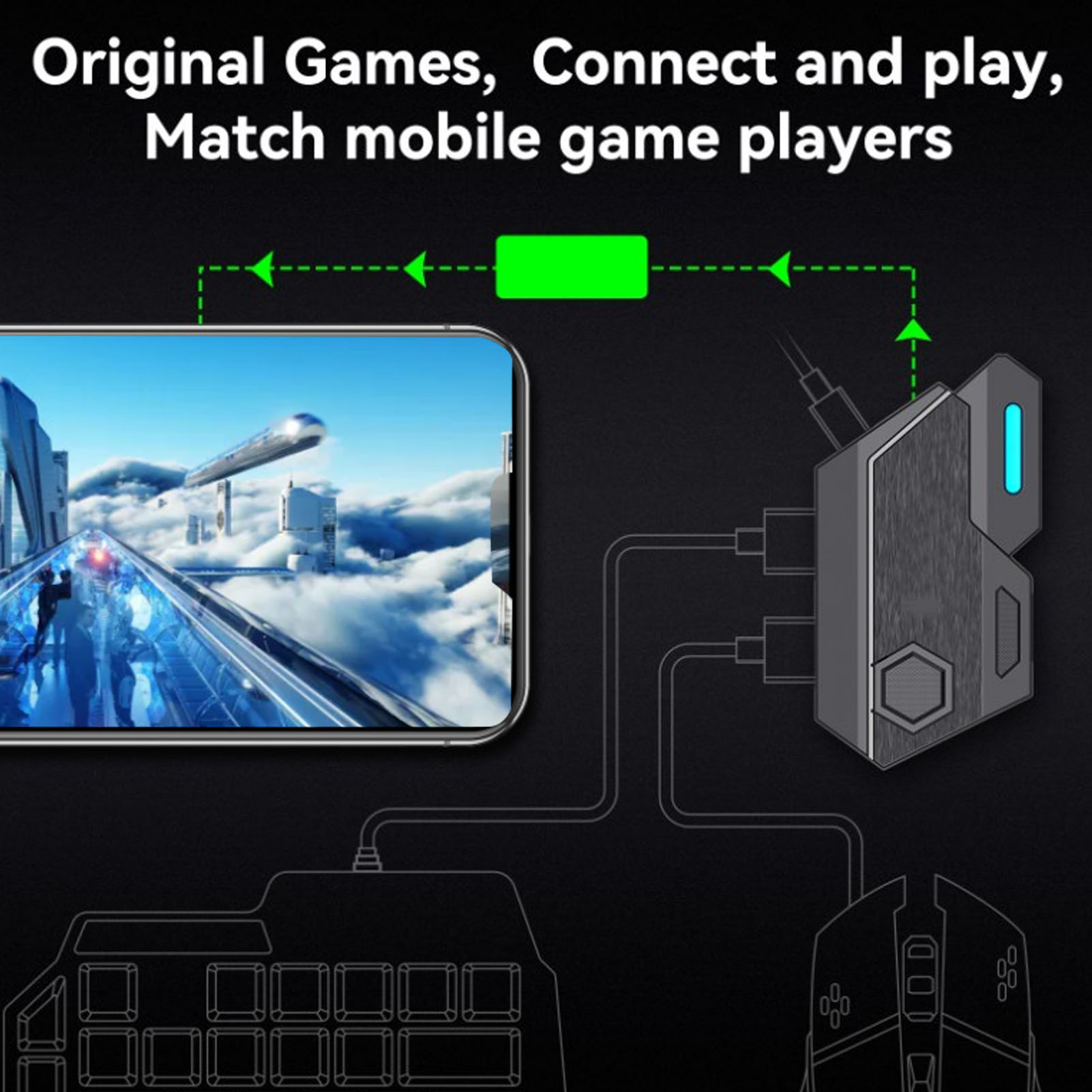 Zestaw do gier mobilnych: klaw – Gaming Keyboard Mobile recenzja i cena