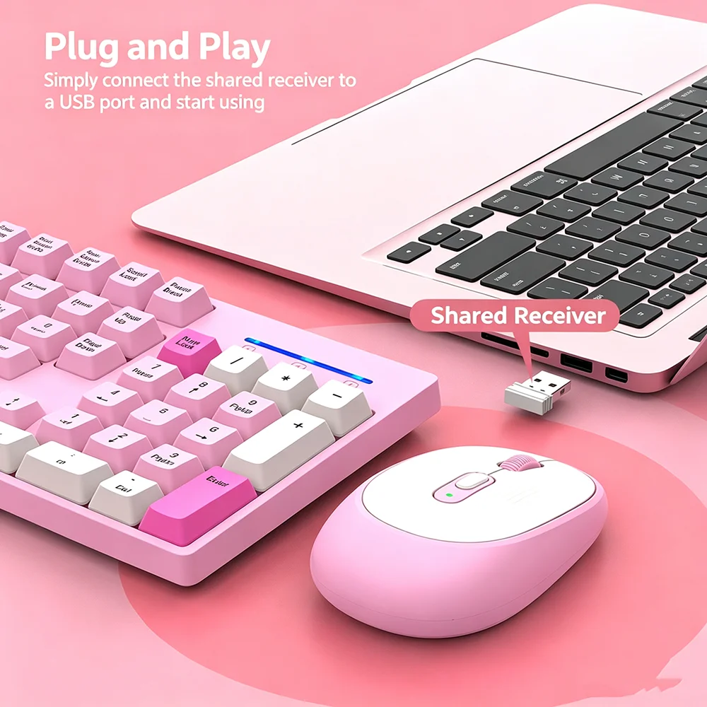Zestaw bezprzewodowej klawiatu – Gaming Keyboard Bundle recenzja i cena