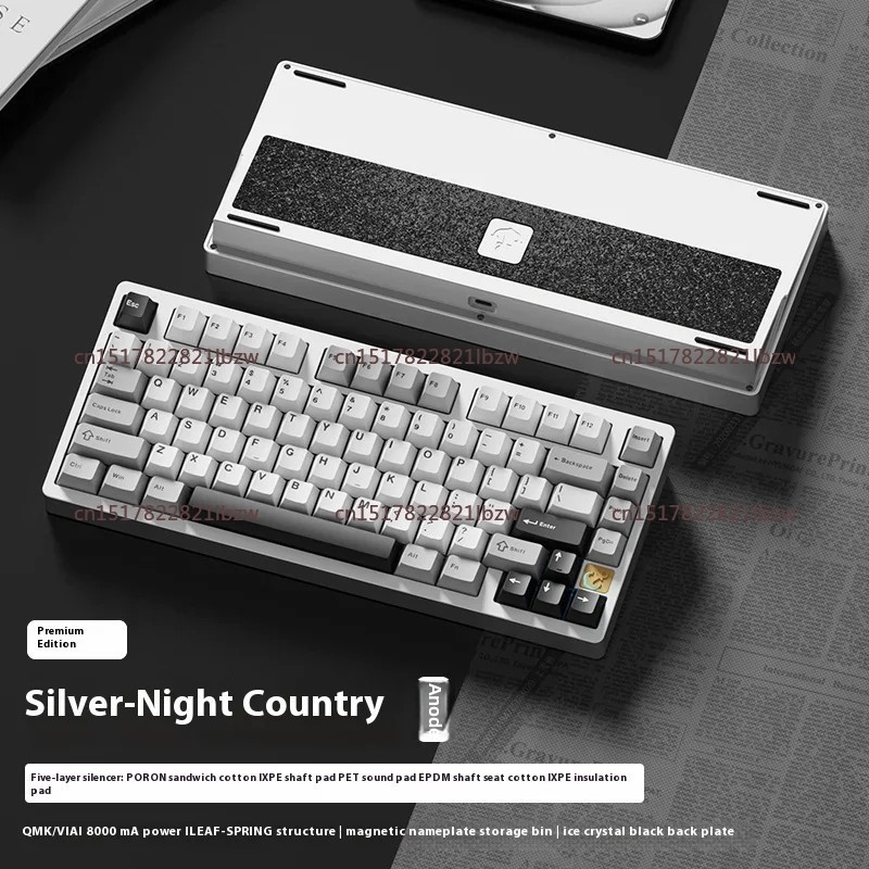 75 Klawiatura mechaniczna E-sp – Gaming Keyboard Mechanical Wireless recenzja i cena