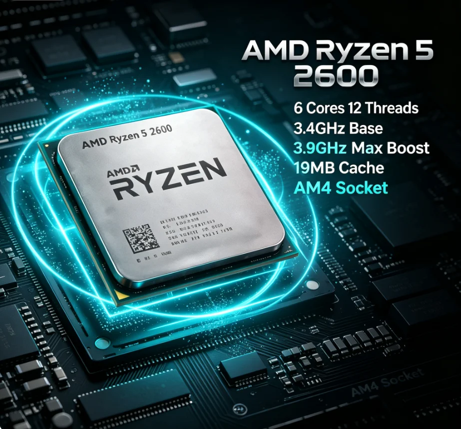 Procesor AMD Ryzen5 2600 R5 26 – Amd Cpu Ryzen 5 recenzja i cena
