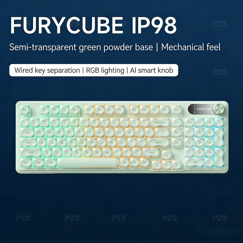FURYCUBE IP98 Przewodowa Klawi – Gaming Keyboard Ip98 recenzja i cena