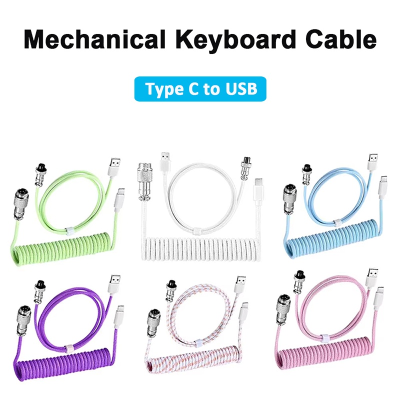 Kabel spiralny USB typu C do k – Gaming Keyboard Types recenzja i cena