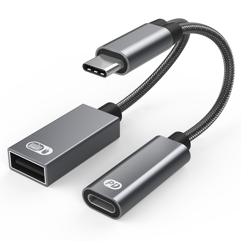 Audio 1 do 2 typ-C do USB OTG  – Gaming Keyboard Types recenzja i cena