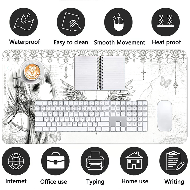 Skórzana podkładka pod mysz cz – Keyboard Gaming Black recenzja i cena