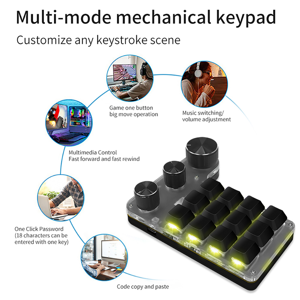 Programowanie Bluetooth Makro  – Gaming Keyboard Mechanical Wireless recenzja i cena