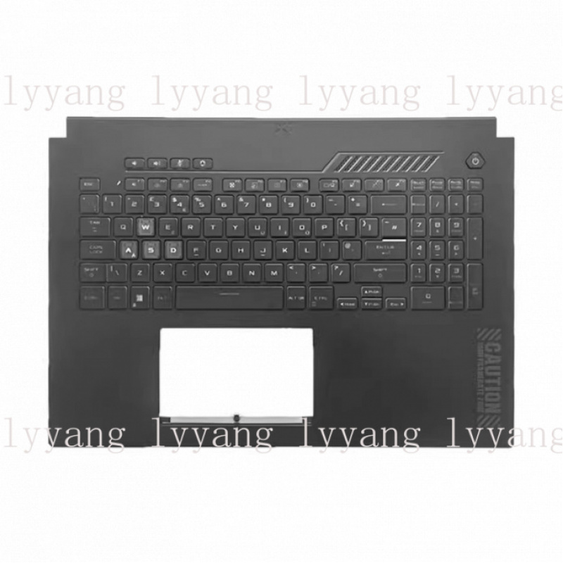 Nowa górna obudowa (palmrest)  – Gaming Keyboard Asus recenzja i cena